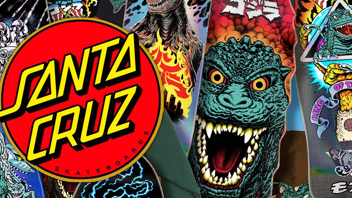 1200x675 Santa Cruz Skateboards Reveals Godzilla 70th Anniversary Collaboration