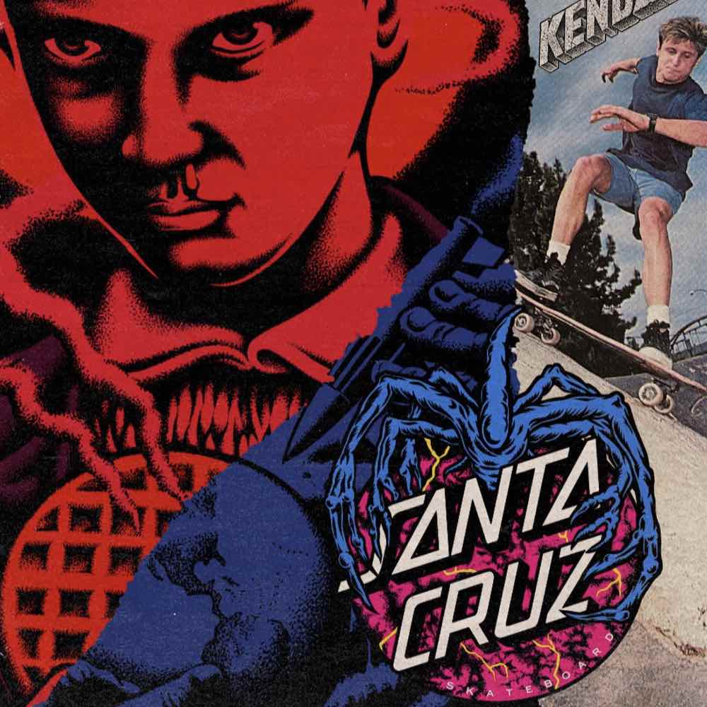 1000x1000 Santa Cruz Skateboards: OG Shape and Remastered Graphics