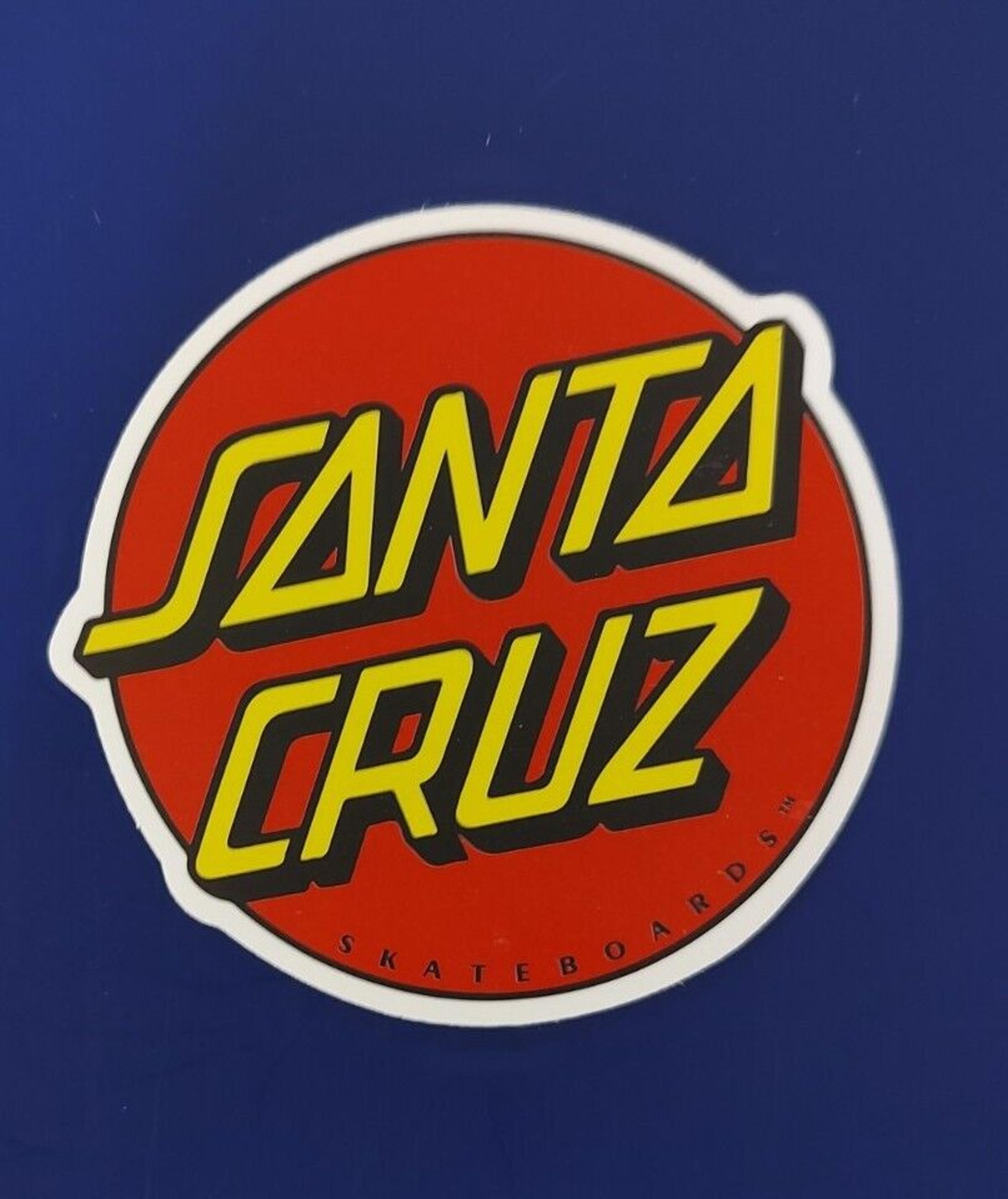2560x3045 Santa Cruz Classic Logo Skateboard Sticker