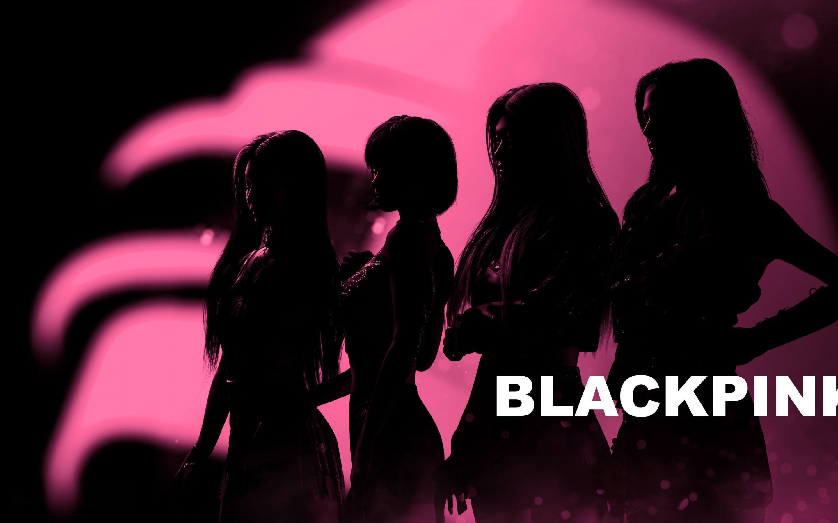 2880x1800 Blackpink Wallpaper 4K, Silhouette, Lisa, Jennie, Jisoo