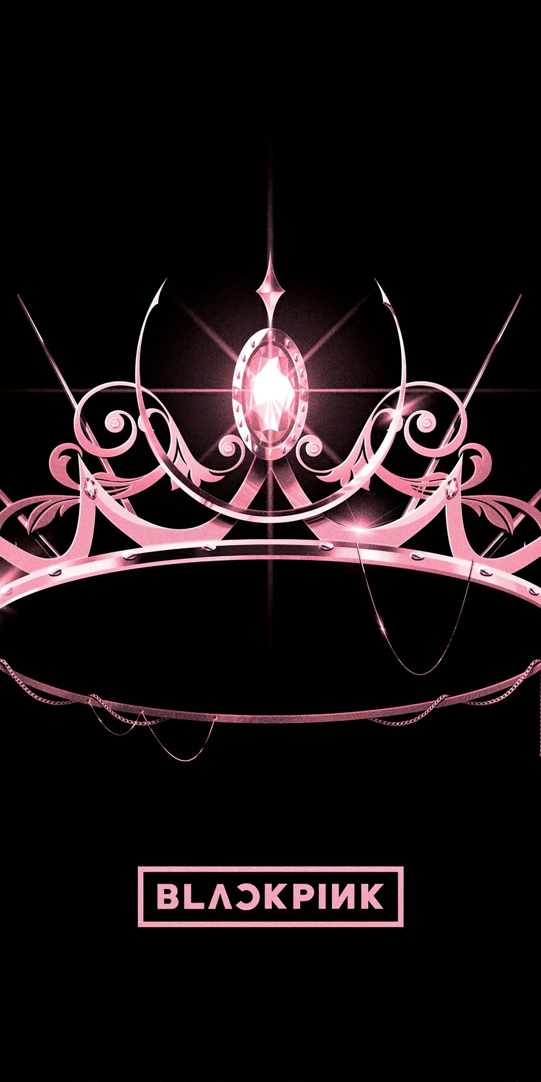 1080x2160 Blackpink Wallpaper 4K, The Album, K Pop, Crown
