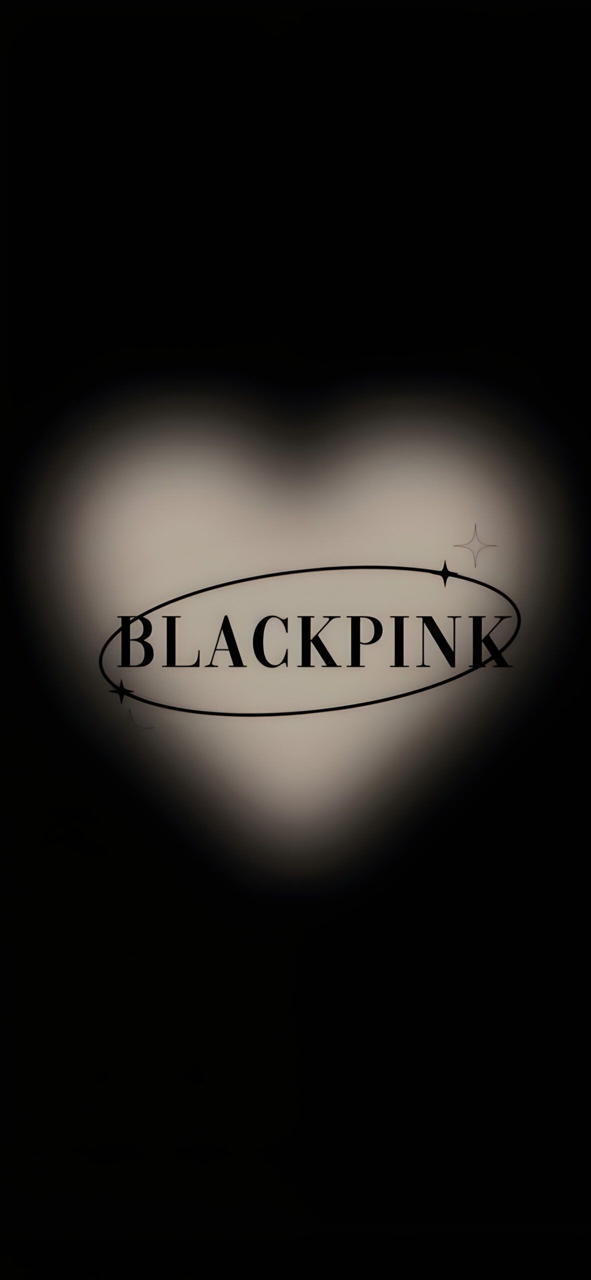 1183x2560 BLACKPINK Heart Light Wallpaper K Pop IPhone Wallpaper