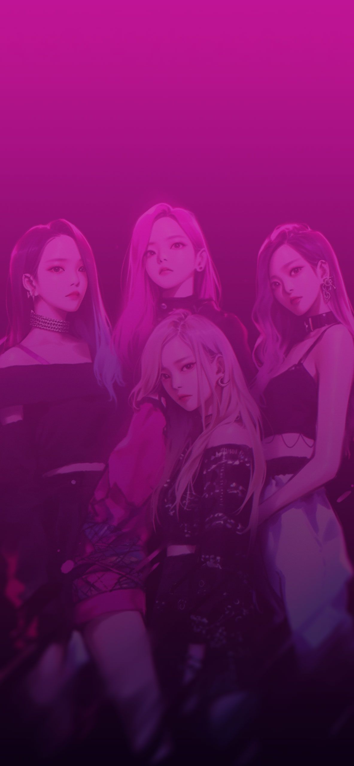 1183x2560 Blackpink Aesthetic Dark Wallpaper Dark Wallpaper HD