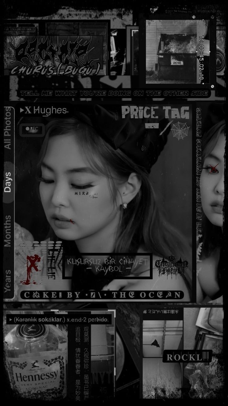 736x1309 Jennie black wallpaper. Blackpink dark wallpaper, Jennie aesthetic background, Wallpaper do blackpink
