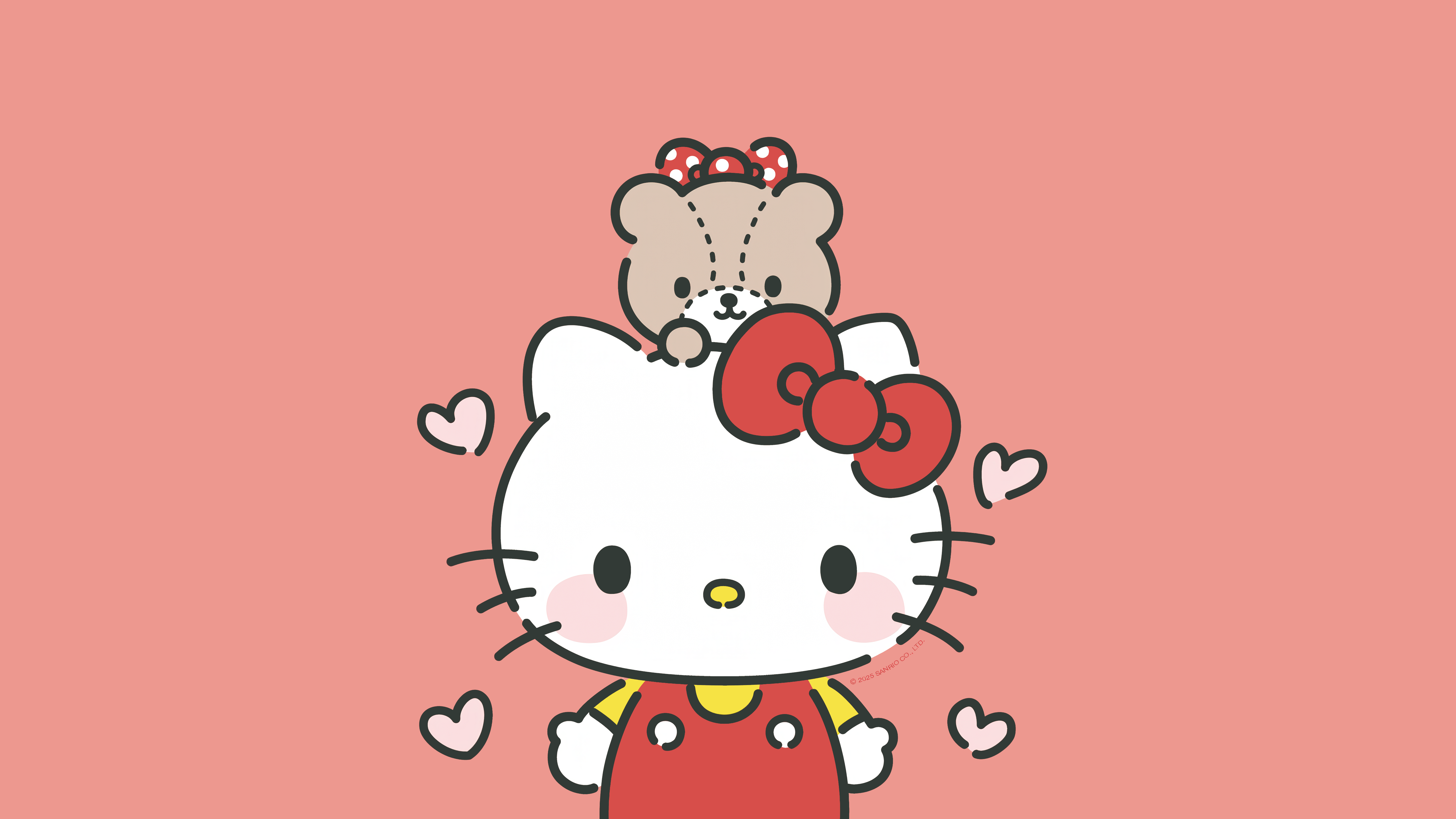 5120x2880 Hello Kitty Wallpaper 4K, Kawaii bear, 5K, Sanrio