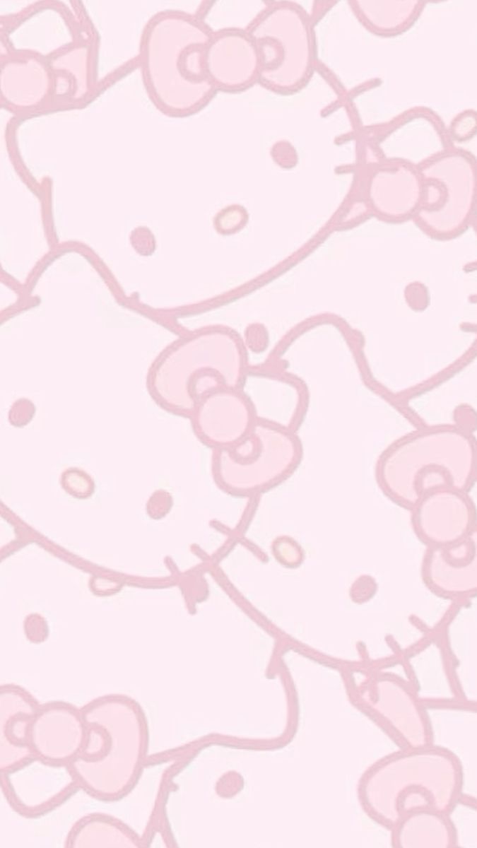 675x1200 Hello kitty rosa pastel. Pink wallpaper ipad hello kitty, Light pink hello kitty, Hello kitty background