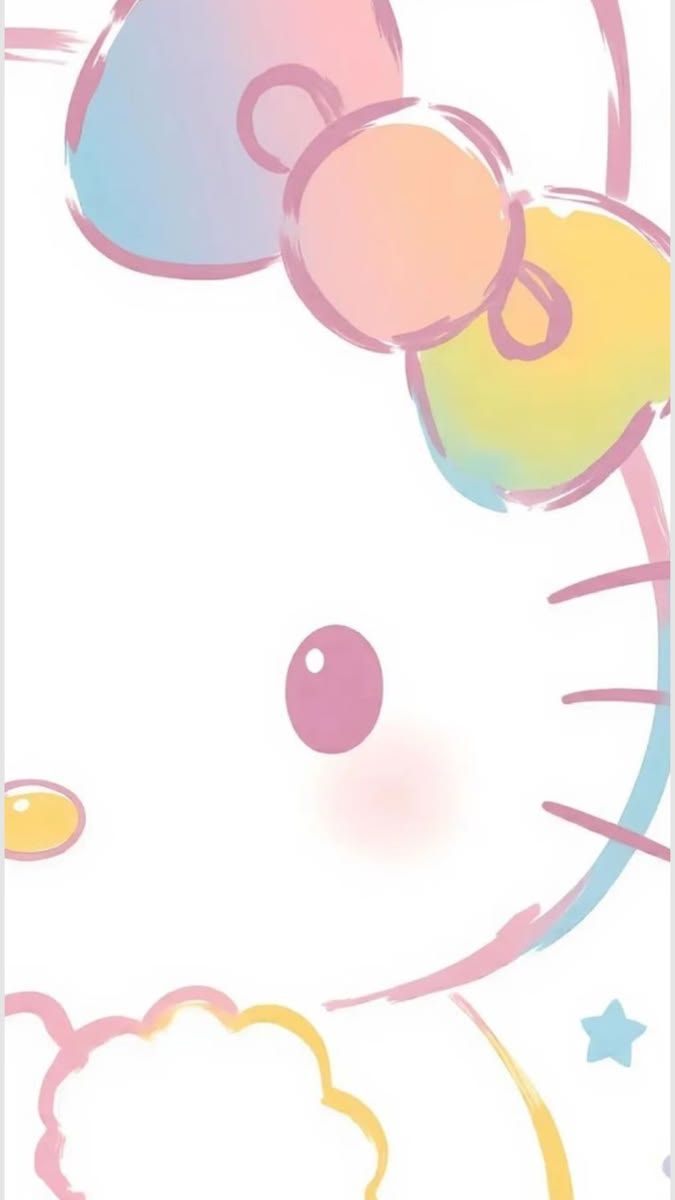 675x1200 Pastel wallpaper iphone hello kitty. Hello kitty wallpaper pastel colorful, Cute pastel color wallpaper, Hello kitty pastel colors