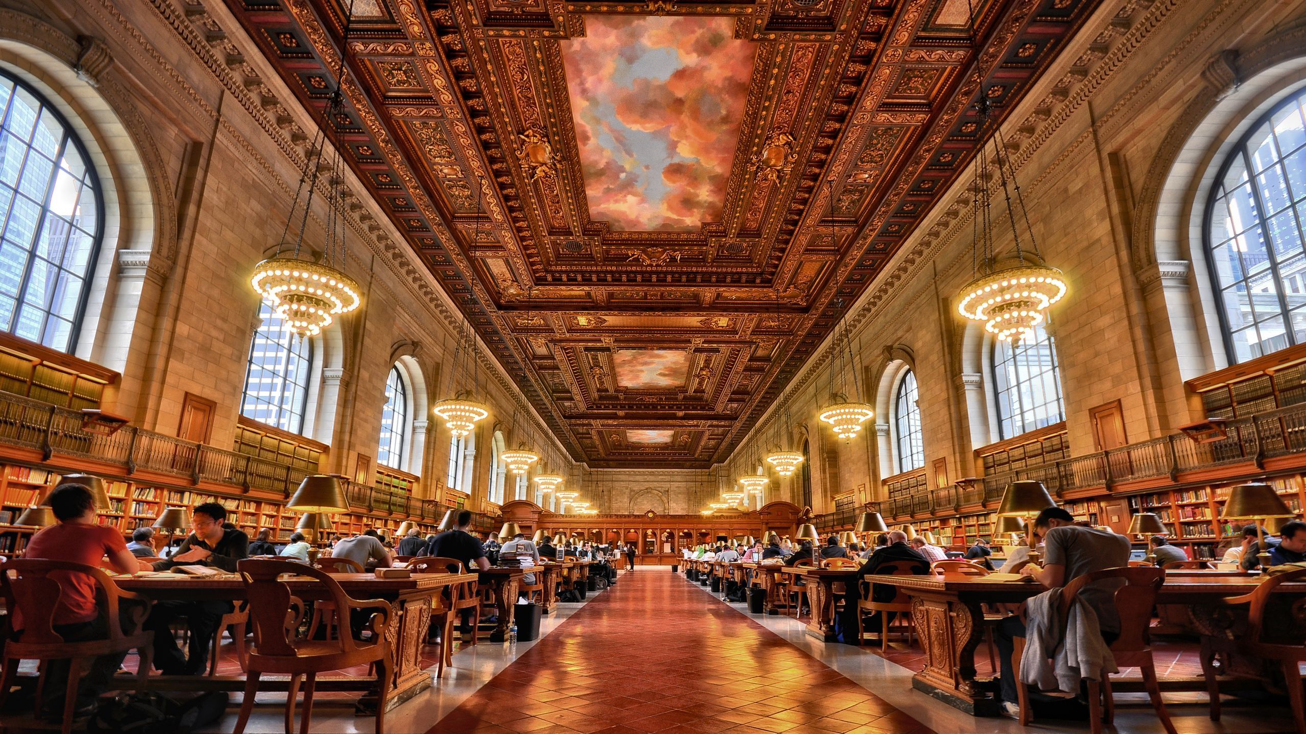 2560x1440 The New York Public Library's Rose Room Reopens to the Public. Condé Nast Traveler