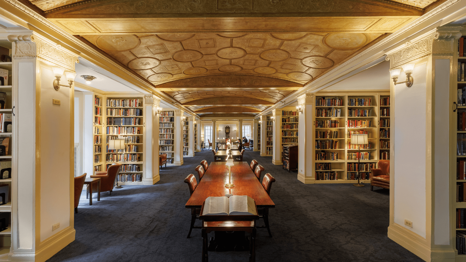 1600x900 Yale Club Library. Books, Archives & Events