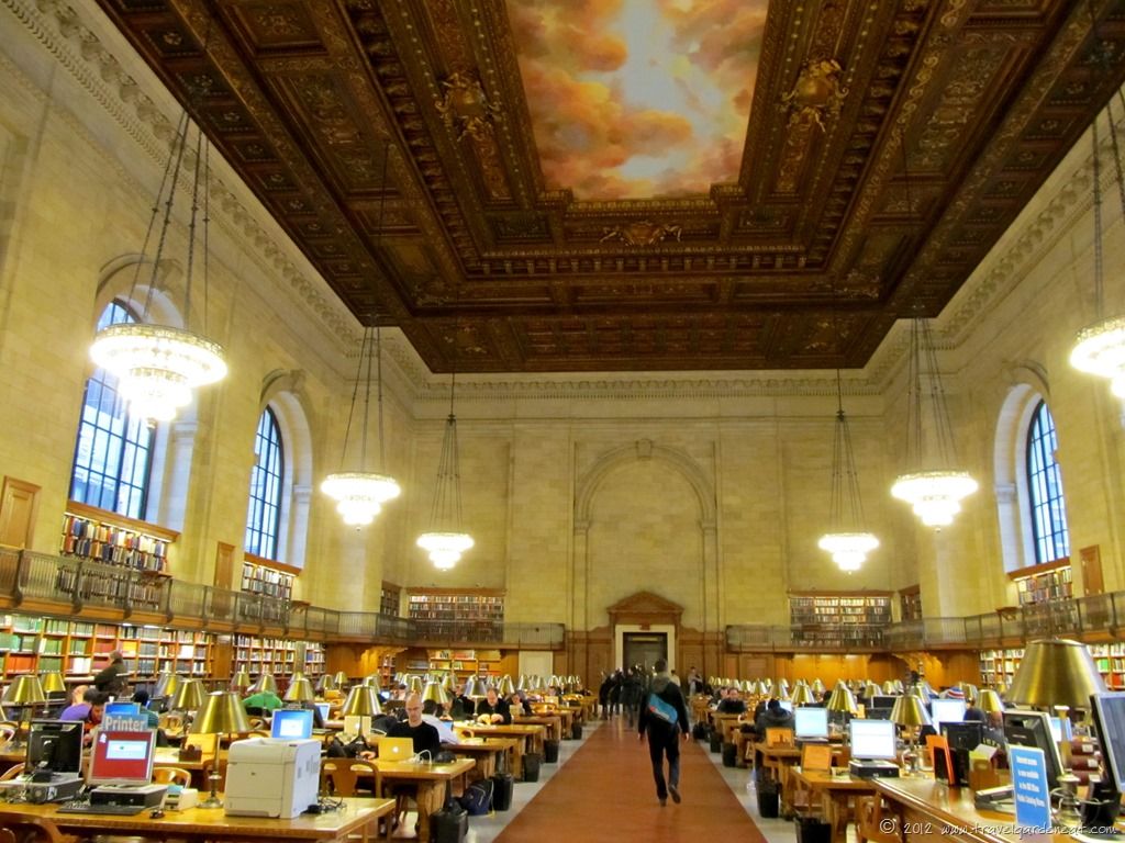 1024x768 New York's Public Library as a Travel Destination