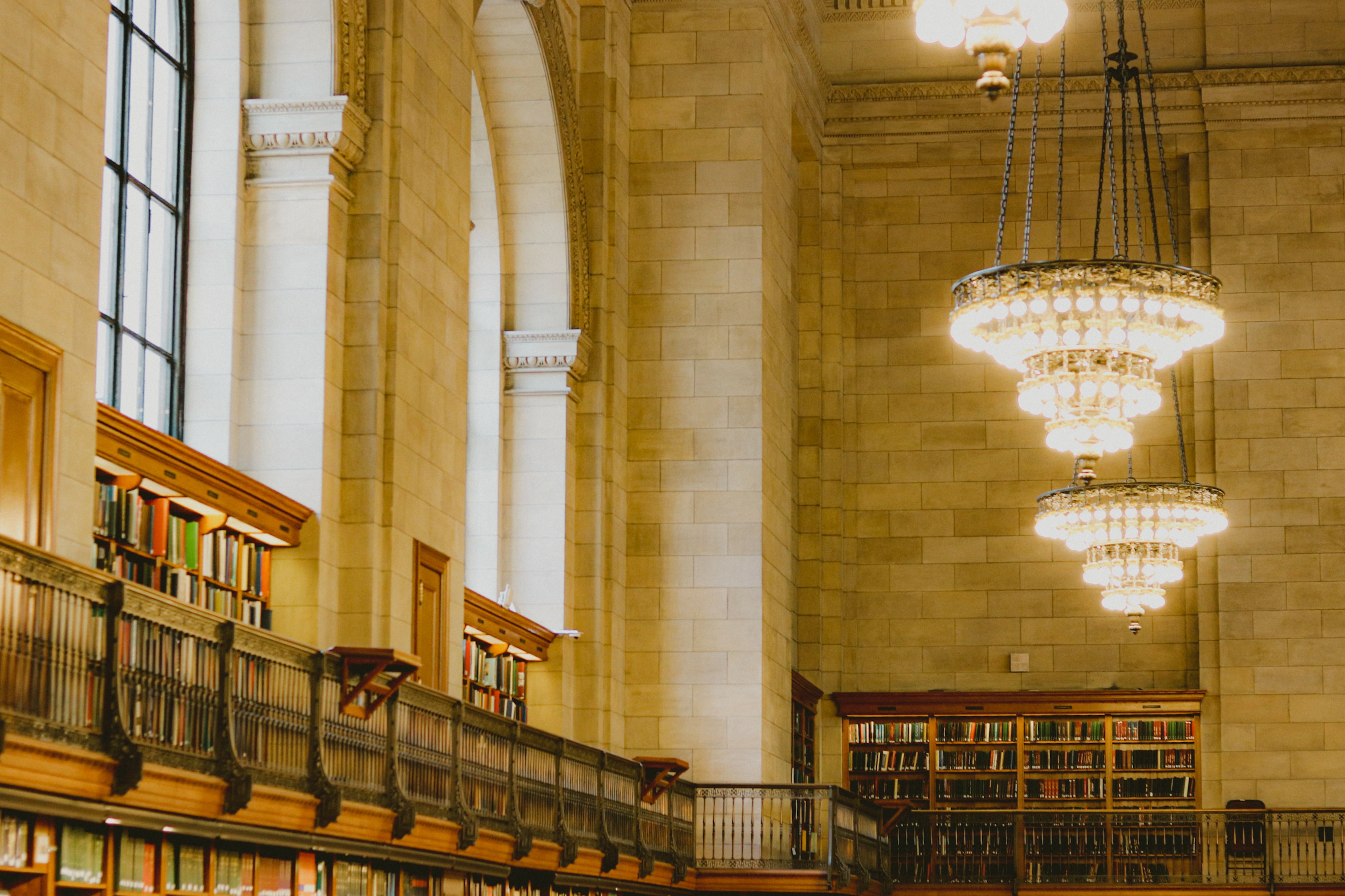 6000x3997 Rose Main Reading Room at New York Public Library · Free