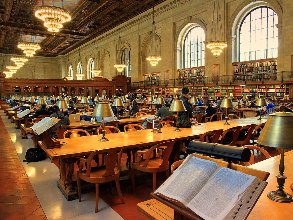 1024x768 The New York Public Library Places to See in New York CityTop Places to See in New York City
