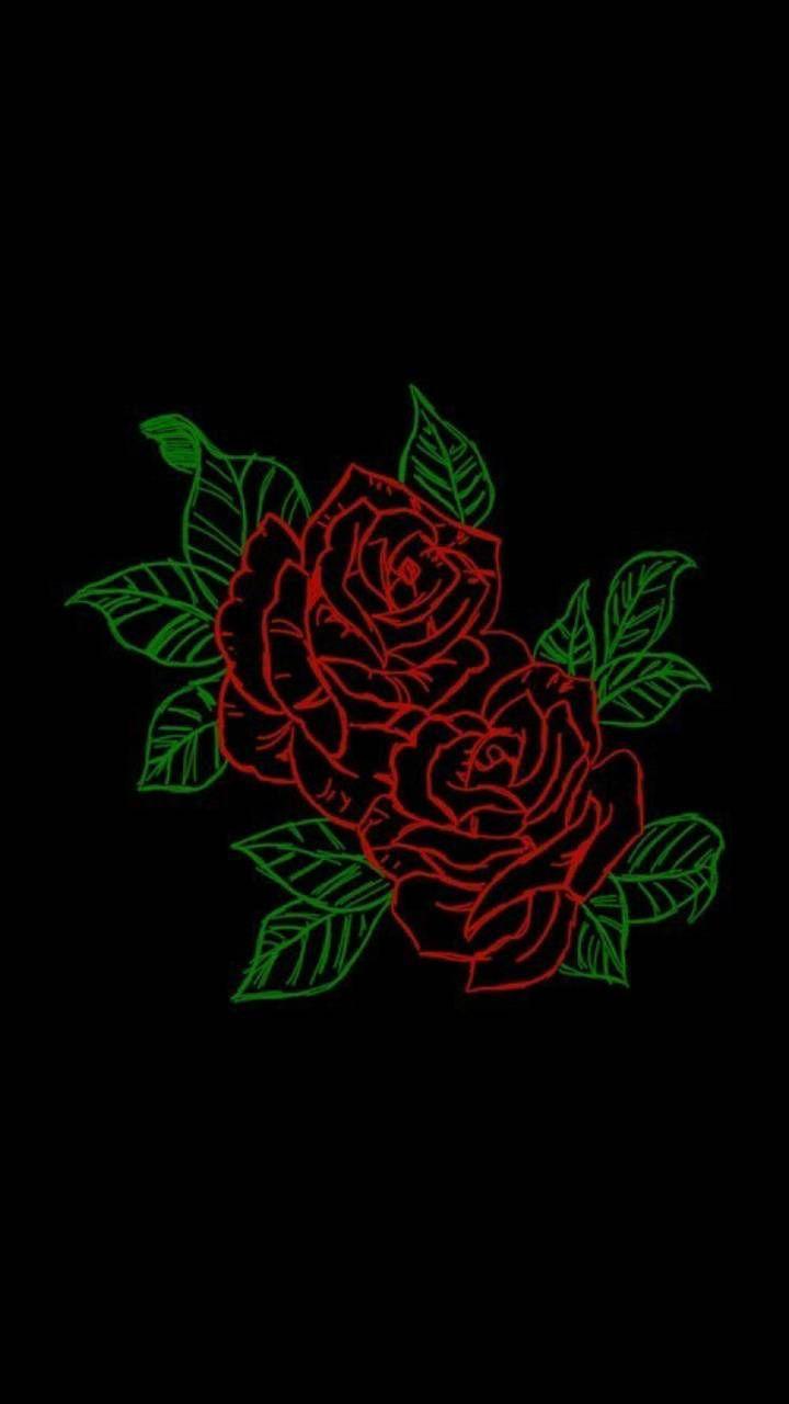 Cool Neon Rose Wallpapers - Top Free Cool Neon Rose Backgrounds ...