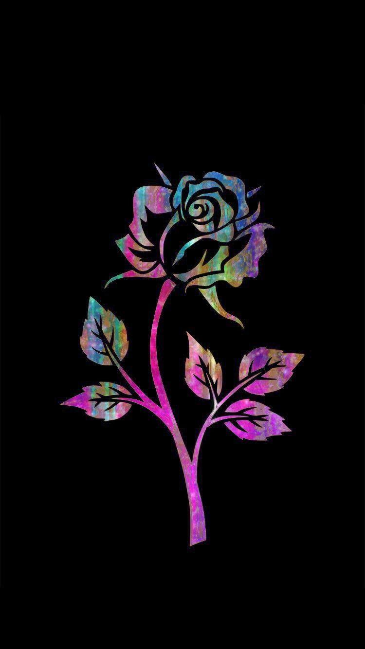 Cool Neon Rose Wallpapers Top Free Cool Neon Rose Backgrounds Wallpaperaccess