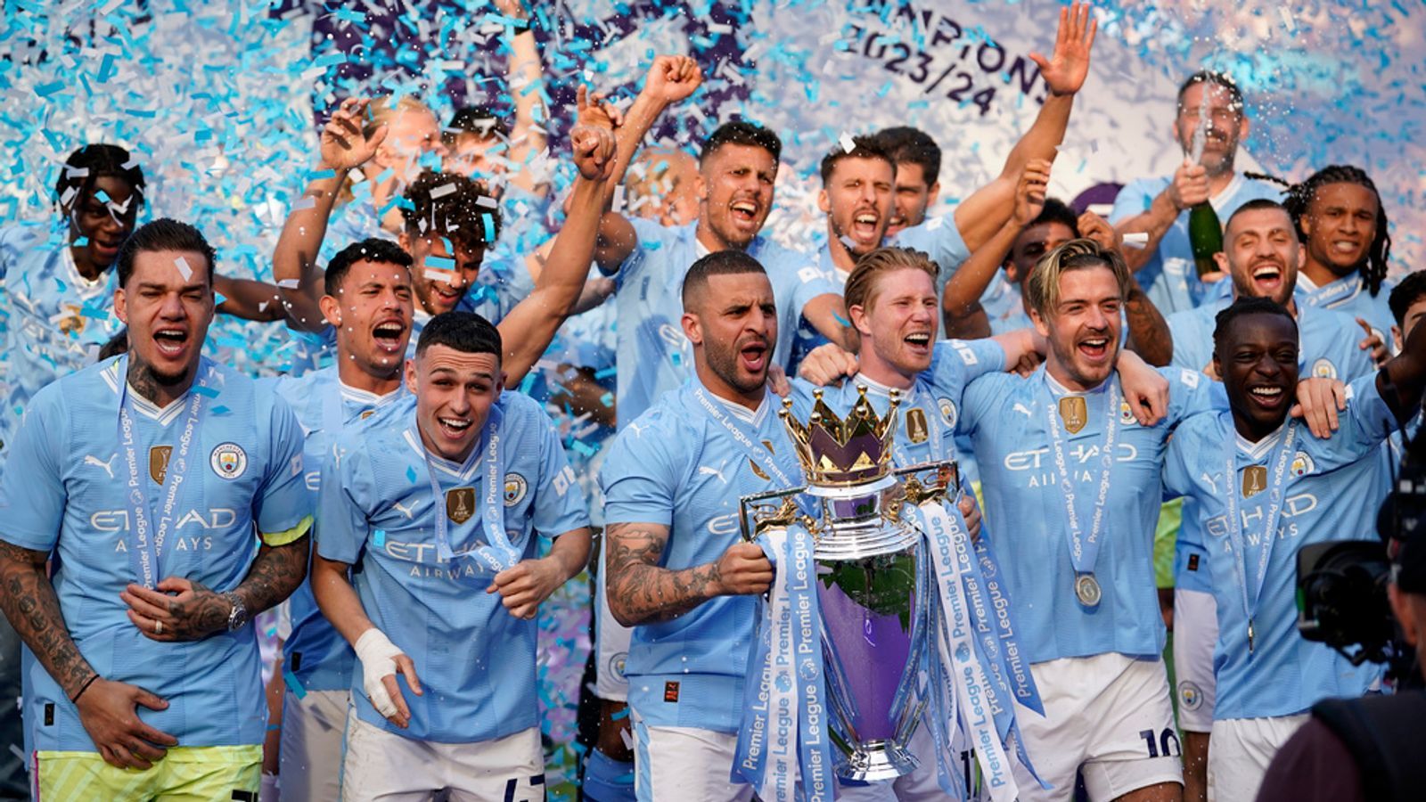 1600x900 Manchester City Win Record Breaking Fourth Premier League Title In A Row