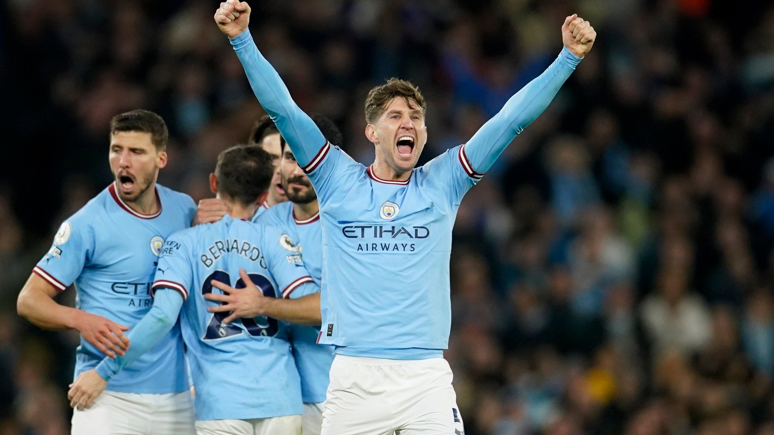 2560x1440 Man City beats Arsenal 4- Premier League title in sight