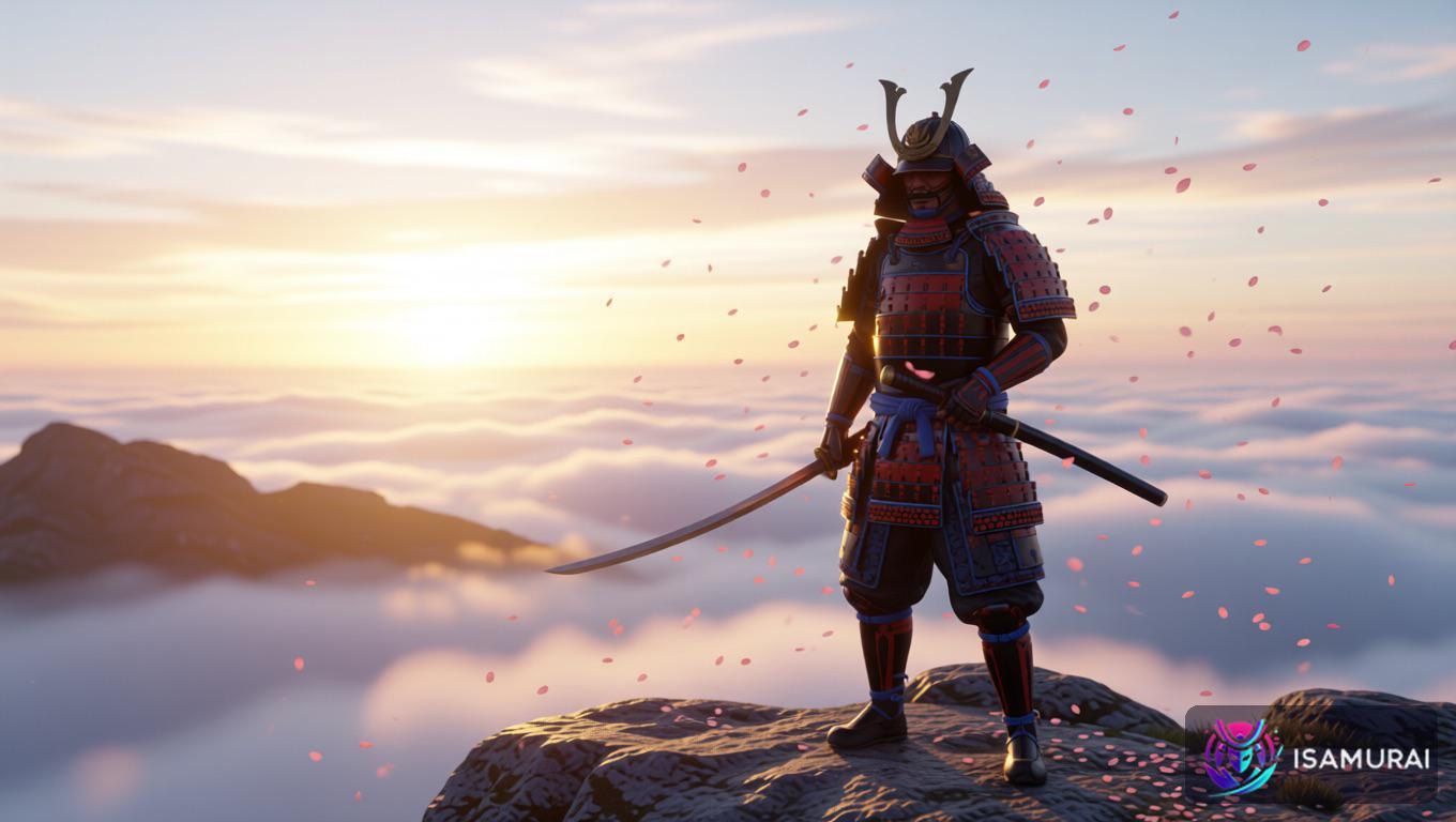 1360x768 AI Image Generation: A Samurai Built From One Text Description : R ISamurai_face_swap