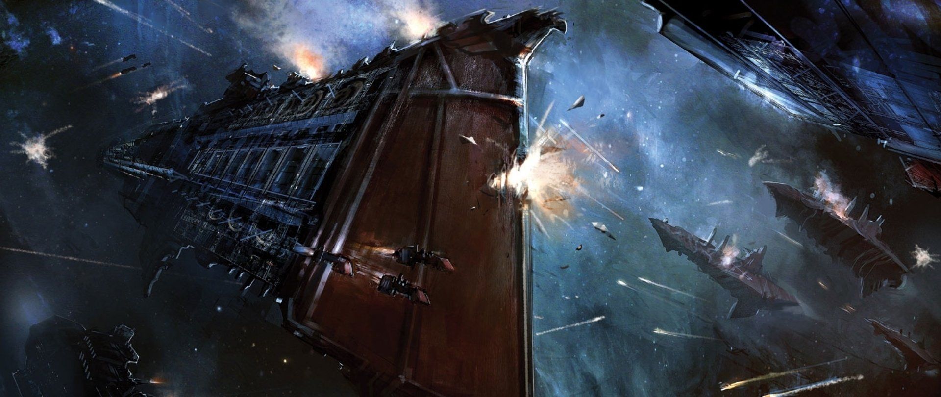 1920x810 Imperial Navy Warhammer 40k HD Wallpaper