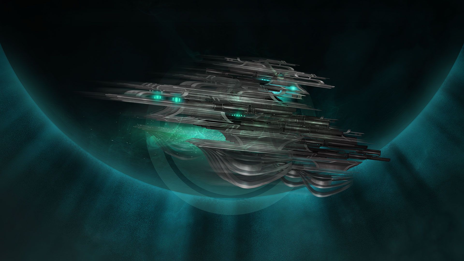 1920x1080 AI War Command Wallpaper Art