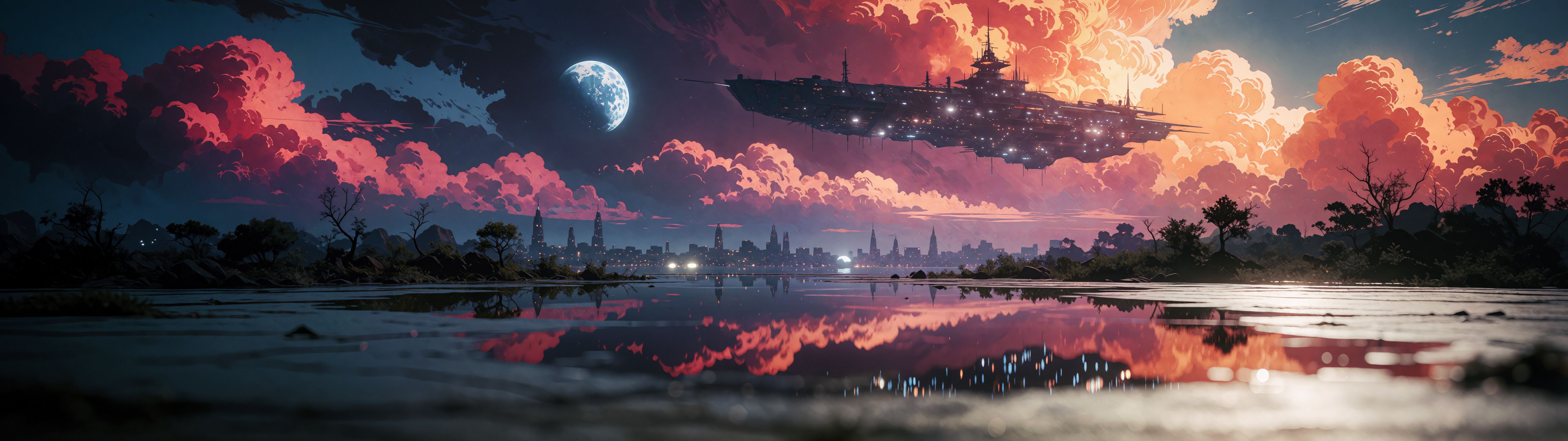 7680x2160 Desktop Wallpaper