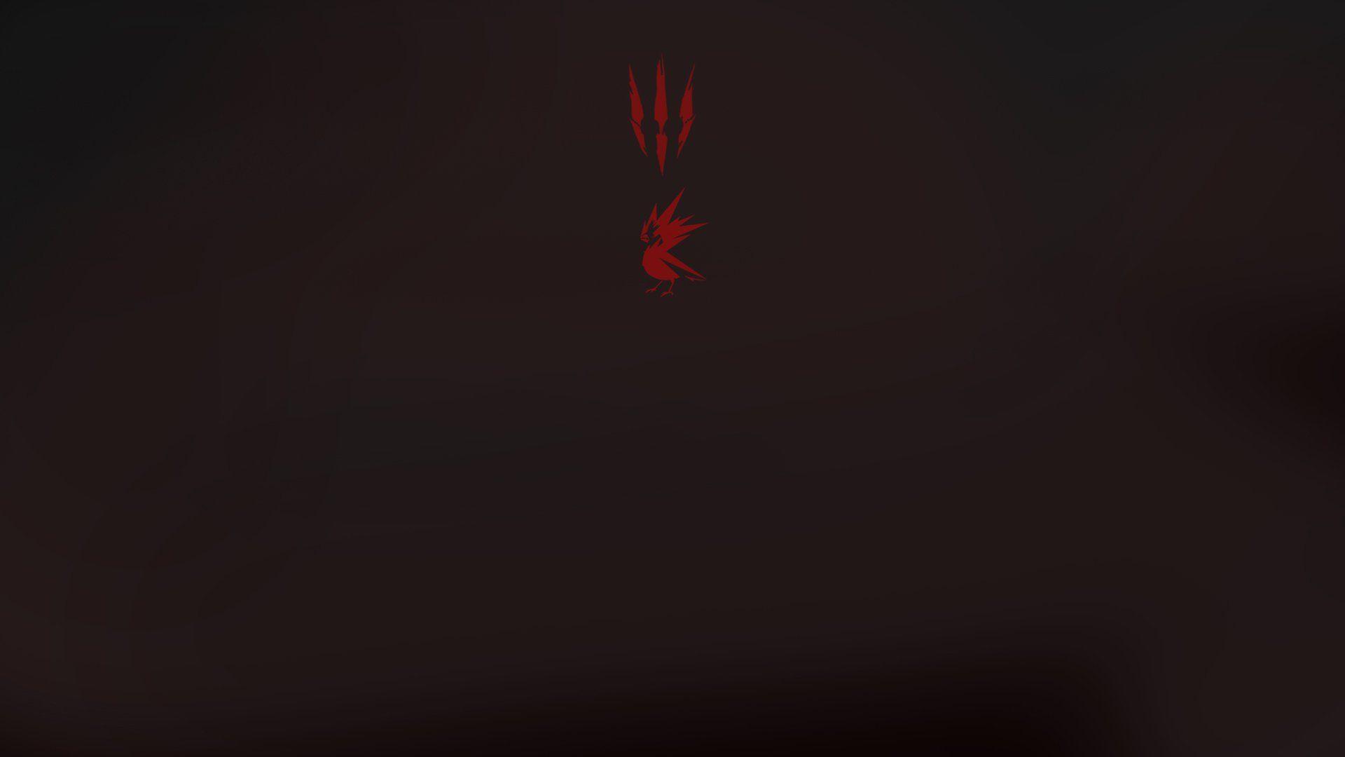1920x1080 Minimalist The Witcher Wallpaper