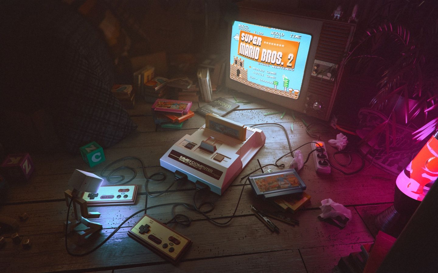 1440x900 Retro Computer 4K UHD Wallpaper for UltraHD Desktop and TV : Widescreen and UltraWide Display