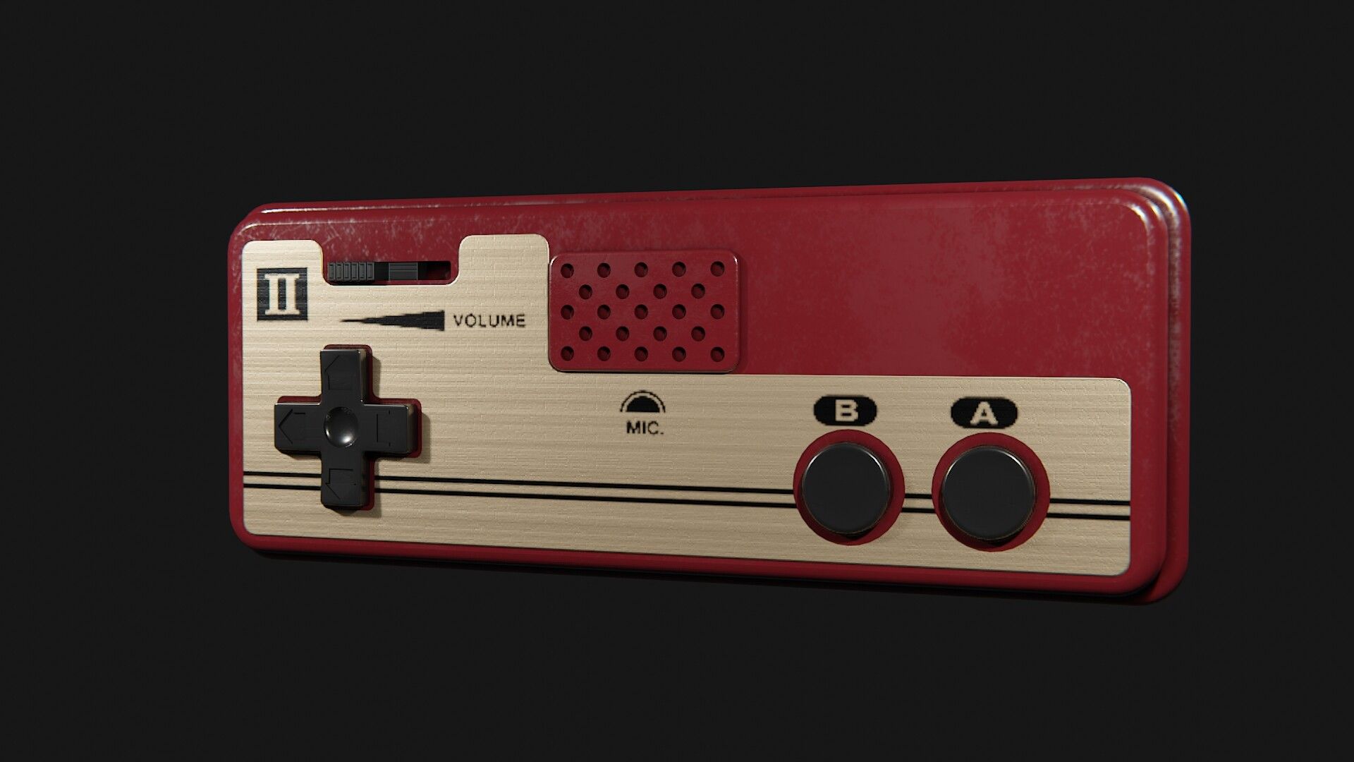 1920x1080 Little Deep Blue Family Computer 2P Controller