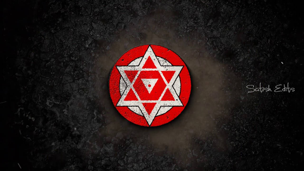 1280x720 Download Janasena Party Black Land Background Wallpaper