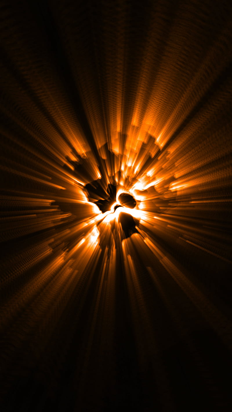 800x1422 HD orange light effect wallpaper
