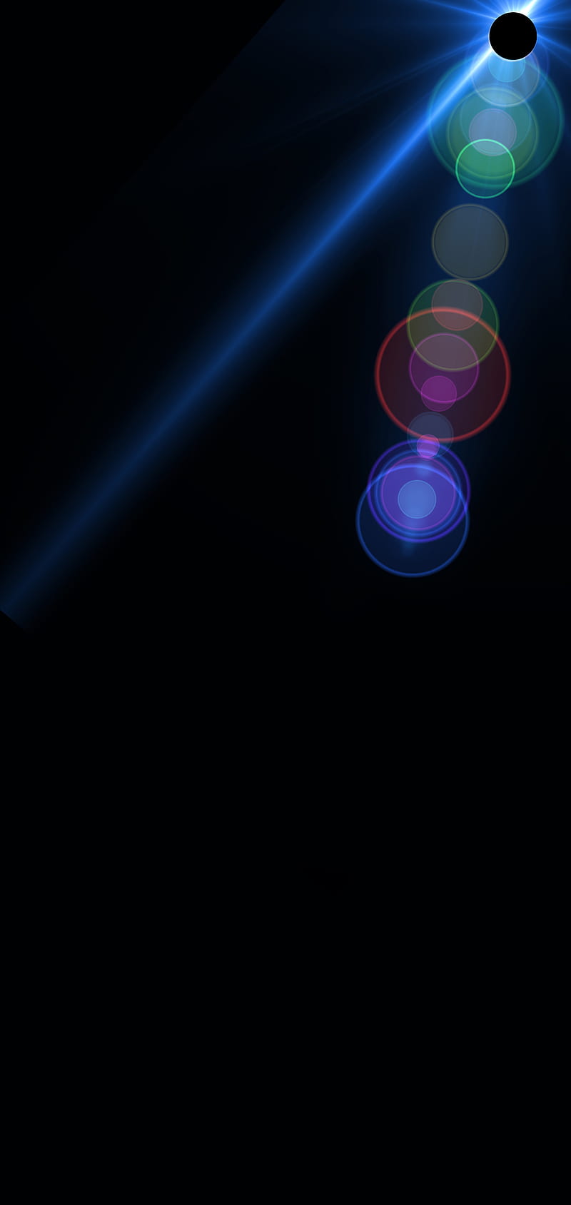 800x1689 HD green light effect wallpaper