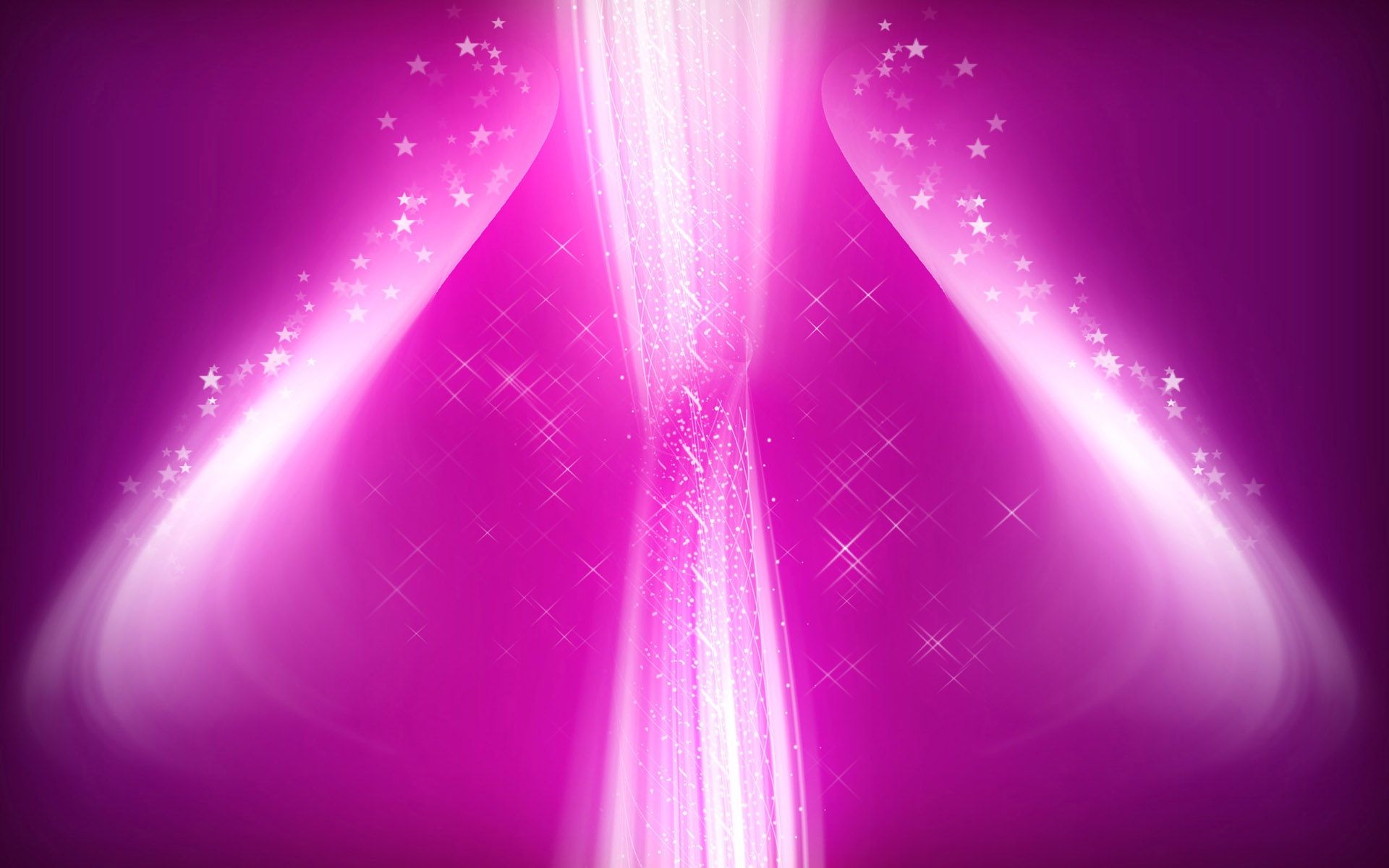1920x1200 Pink Glow Abstract Wallpaper