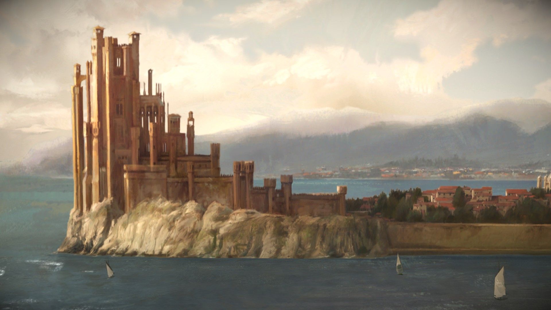 1920x1080 King's Landing Wallpaper