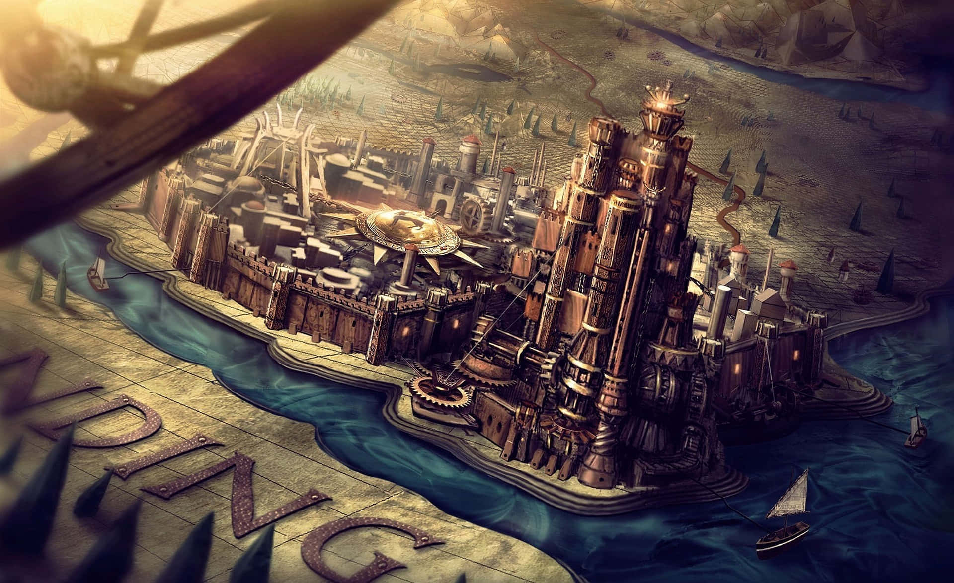 1920x1174 GoT Map Wallpaper