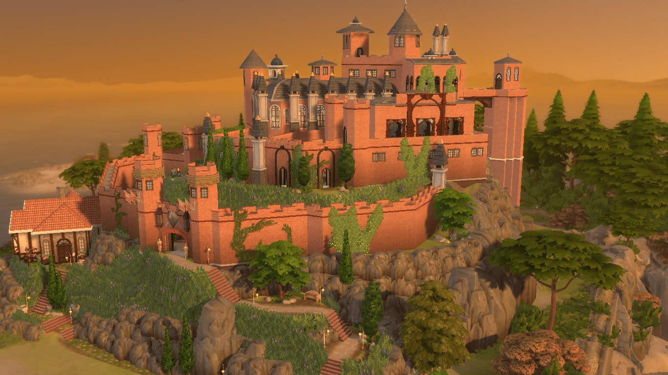 1366x768 Hi friends :) as I am a massive fan of Game of Thrones I've built The Red Keep! What do you think? I even built the iron throne without CC!