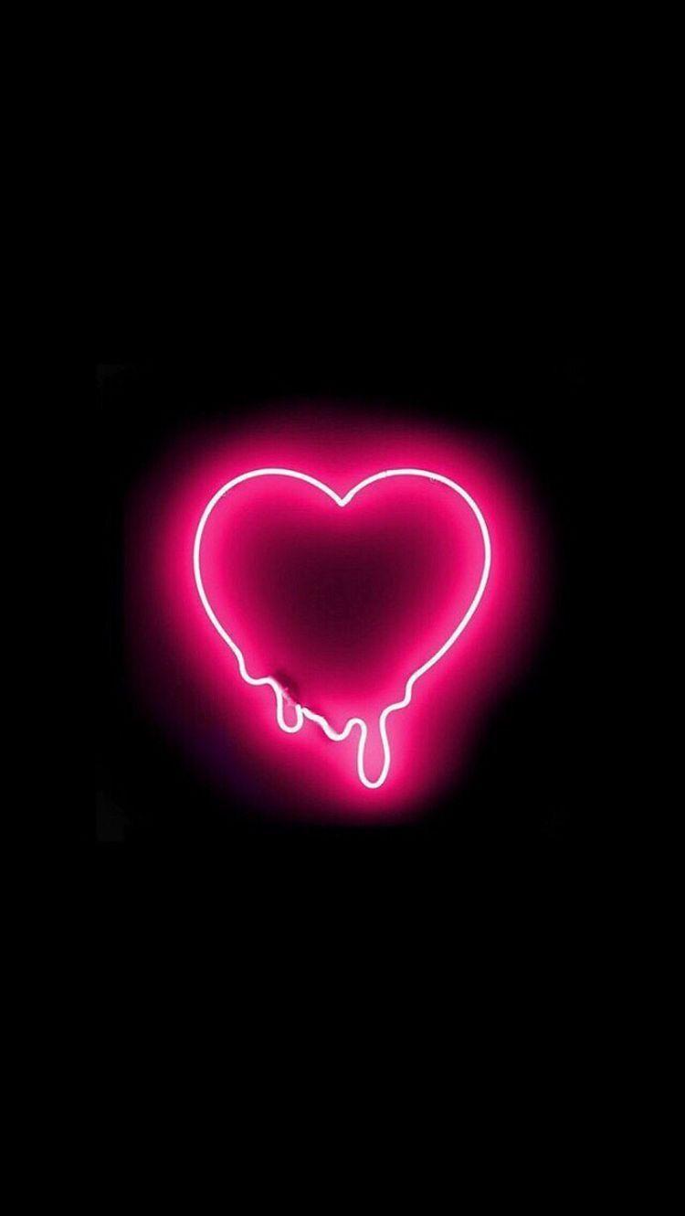 750x1330 Lock Screen Wallpaper Neon Rose .