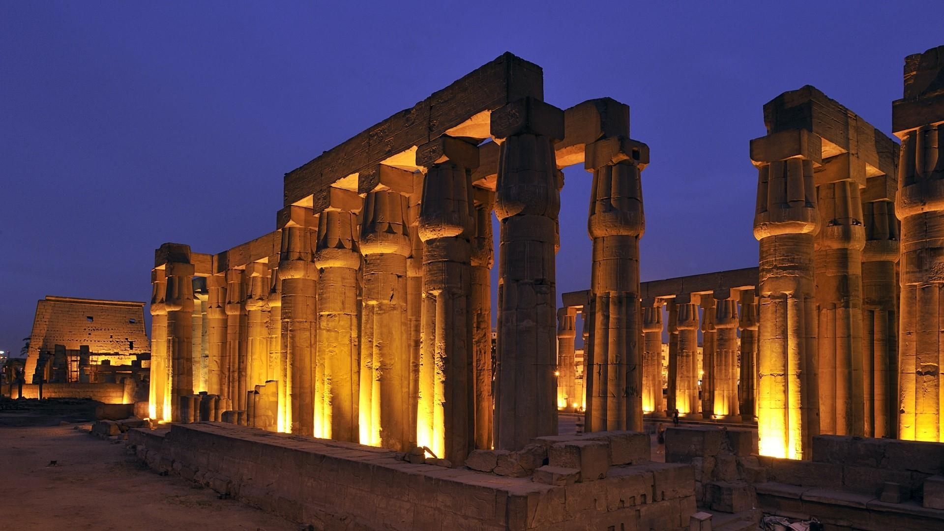 1920x1080 Luxor Temple (Egypt) Wallpaper
