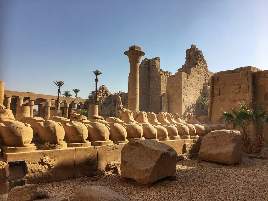 1024x768 Luxor Temple, Luxor, Egypt. Luxor Temple, Luxor, Egypt