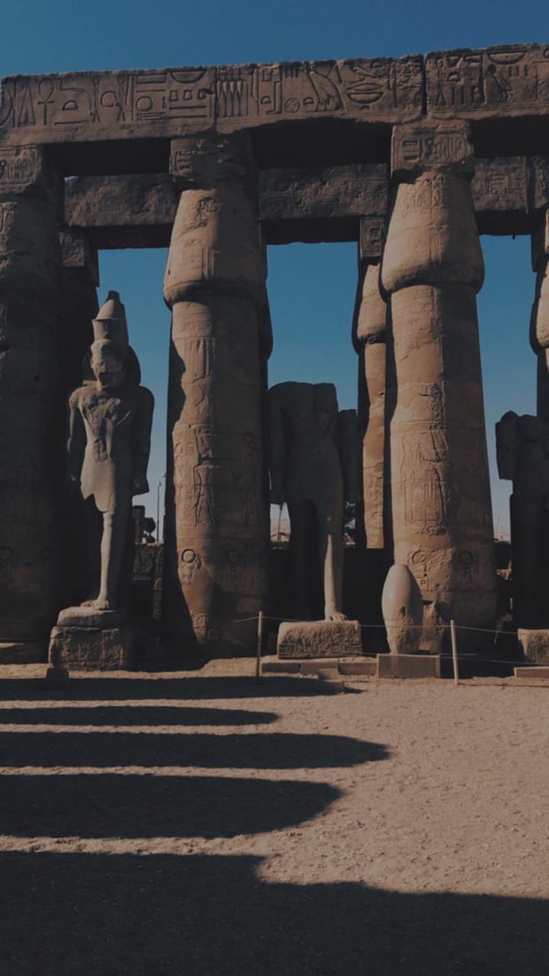800x1422 Luxor temple, history, luxor temple, luxoregypt, HD phone wallpaper