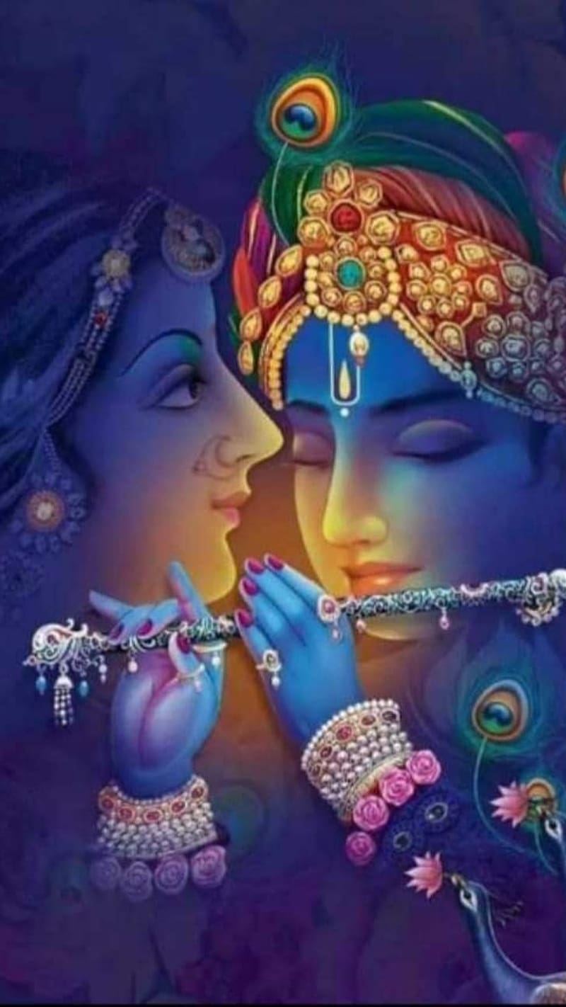 800x1422 HD radha wallpaper