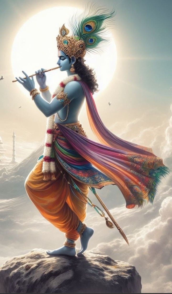 720x1232 Lord krishna video status. God krishna video, Krishna image videos, Lord krishna image
