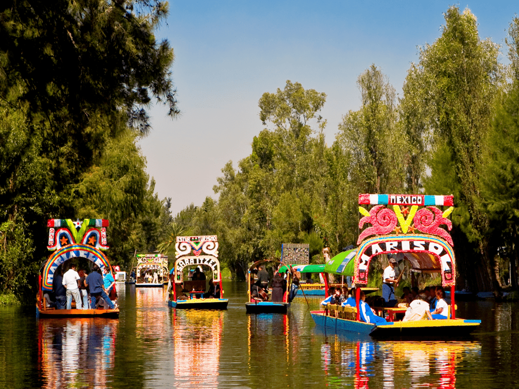 1024x768 Xochimilco, University City, Coyoacan from Mexico City