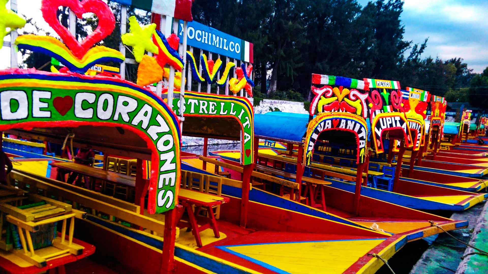 1920x1080 XOCHIMILCO UNIVERSITY CITY COYOACAN FROM MEXICO CITY