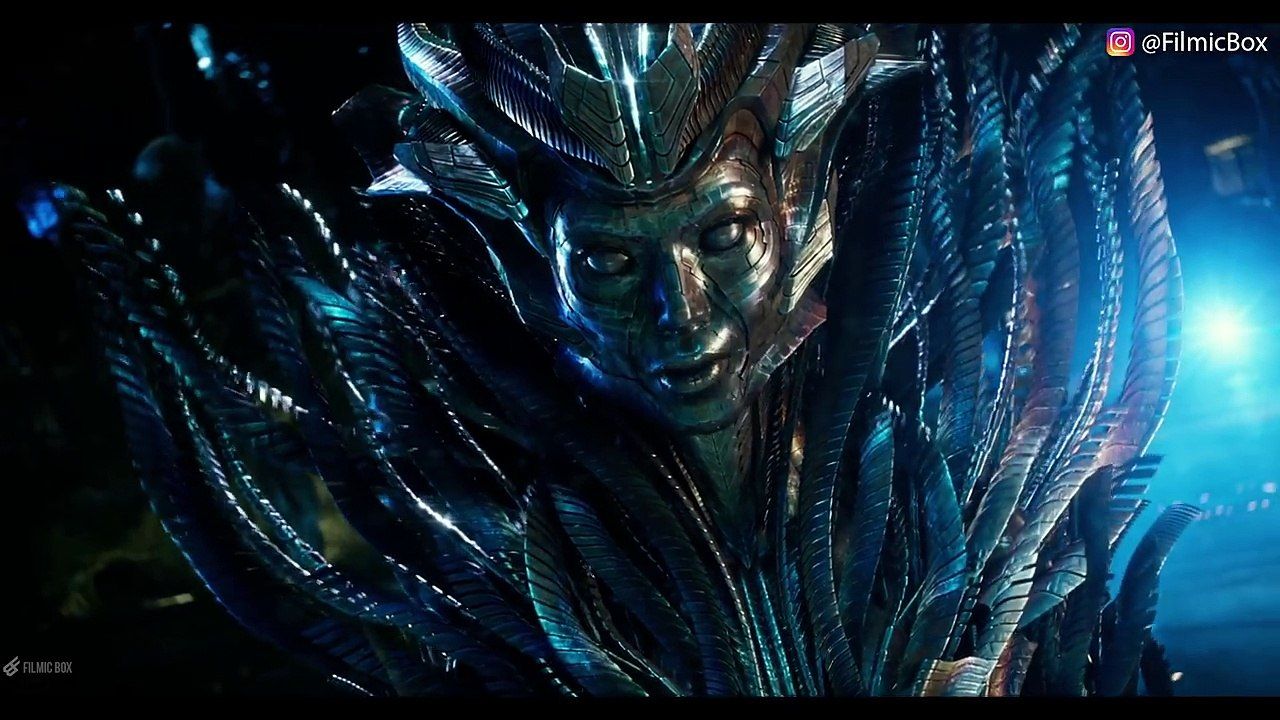 1280x720 Optimus Prime Meets Quintessa. Transformers The Last Knight (2017) Movie Clip