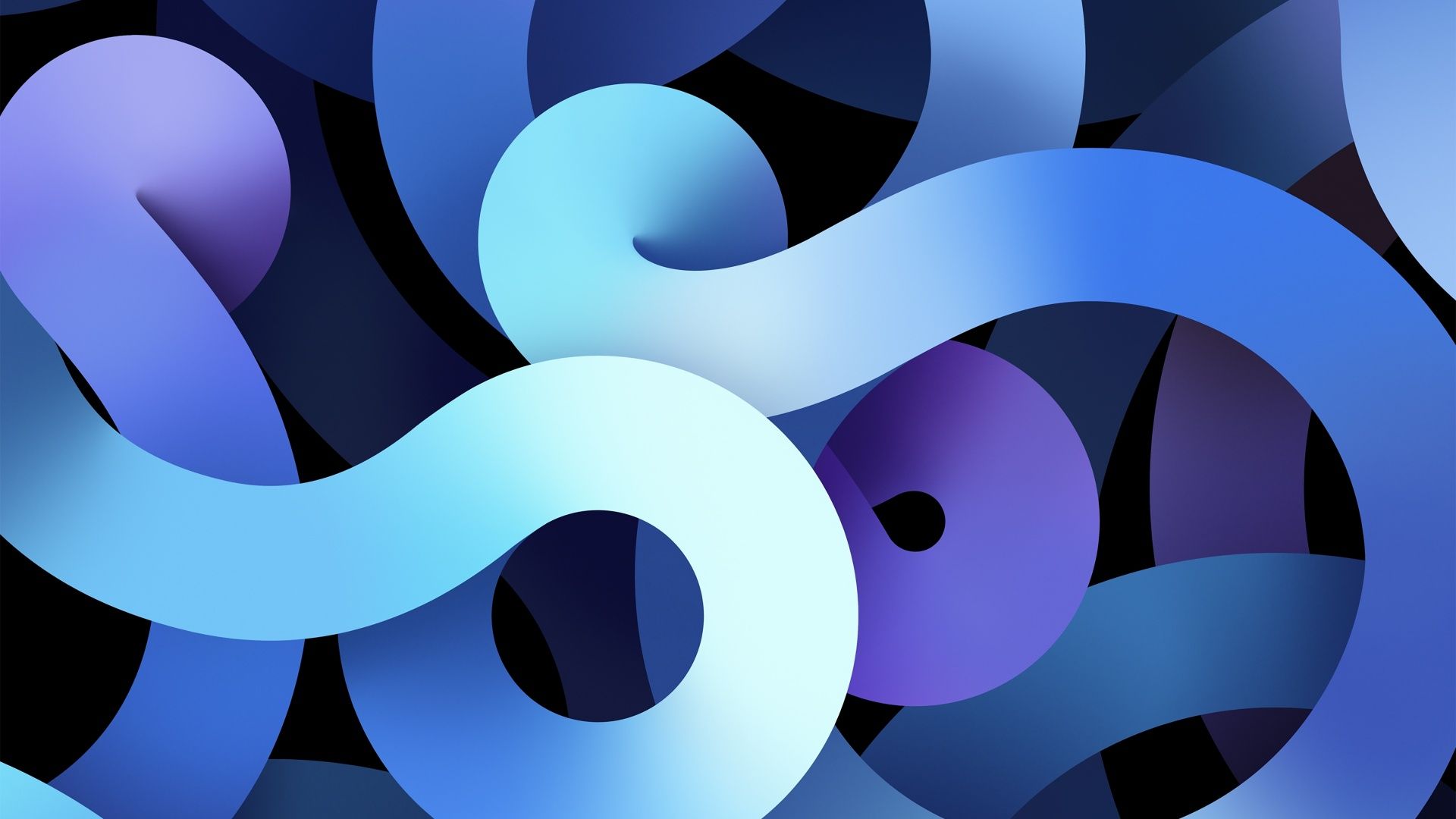 1920x1080 iPadOS 14 Wallpaper 4K, Stock, iPad Air Blue, Light