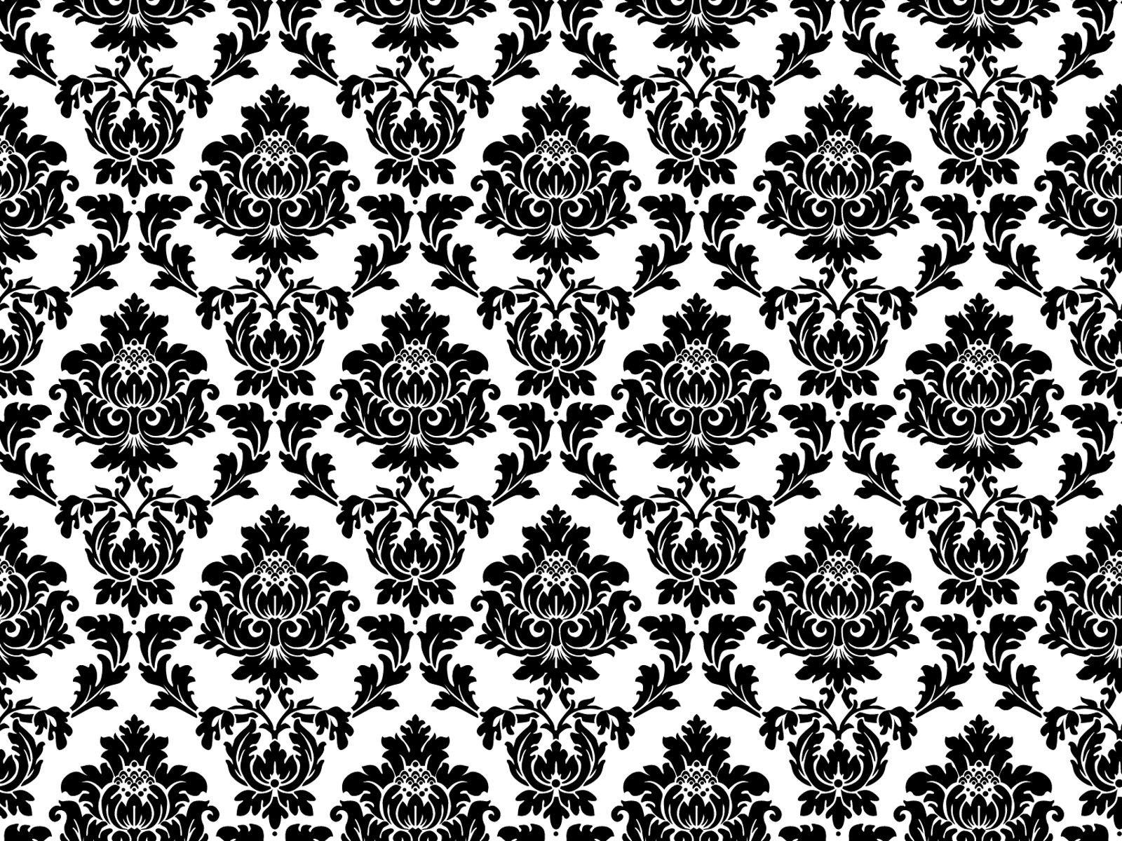 1600x1200 White Brocade Wallpaper .