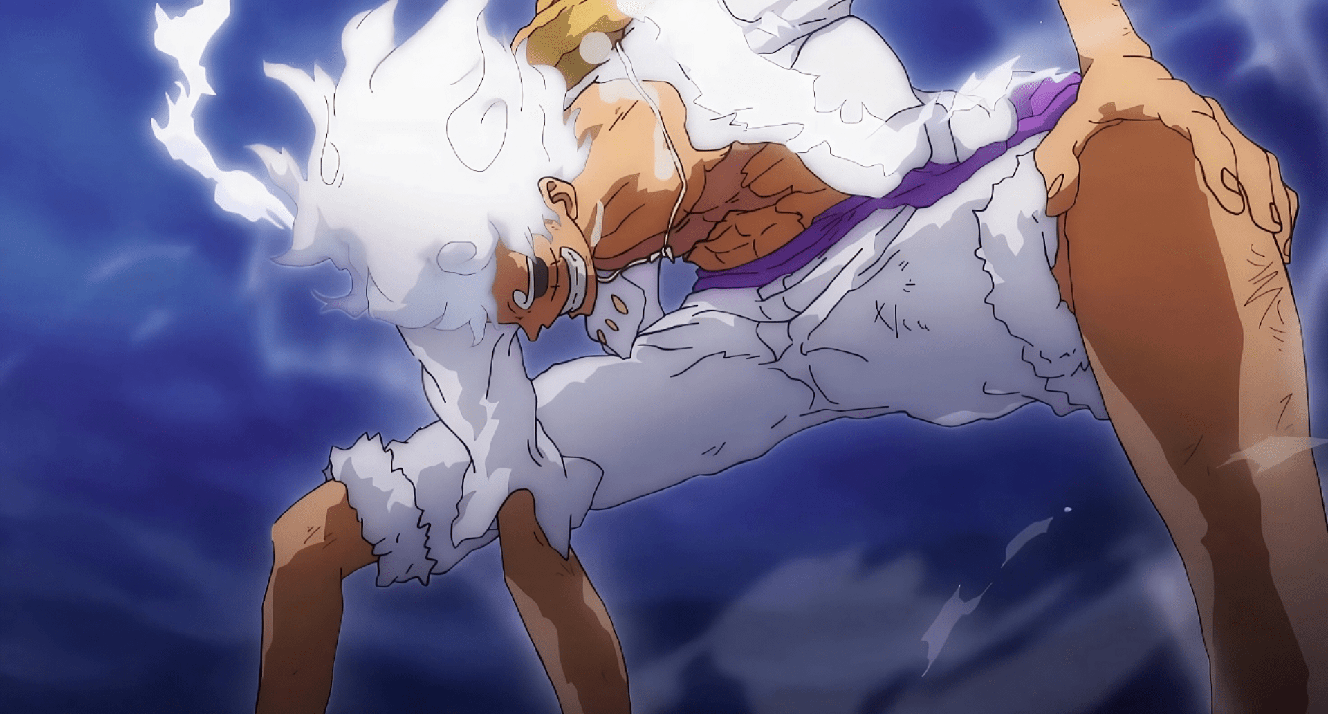 1920x1032 Gear 5 Luffy Awakens: Joy Boy's Power Unleashed Piece HD Wallpaperx2063