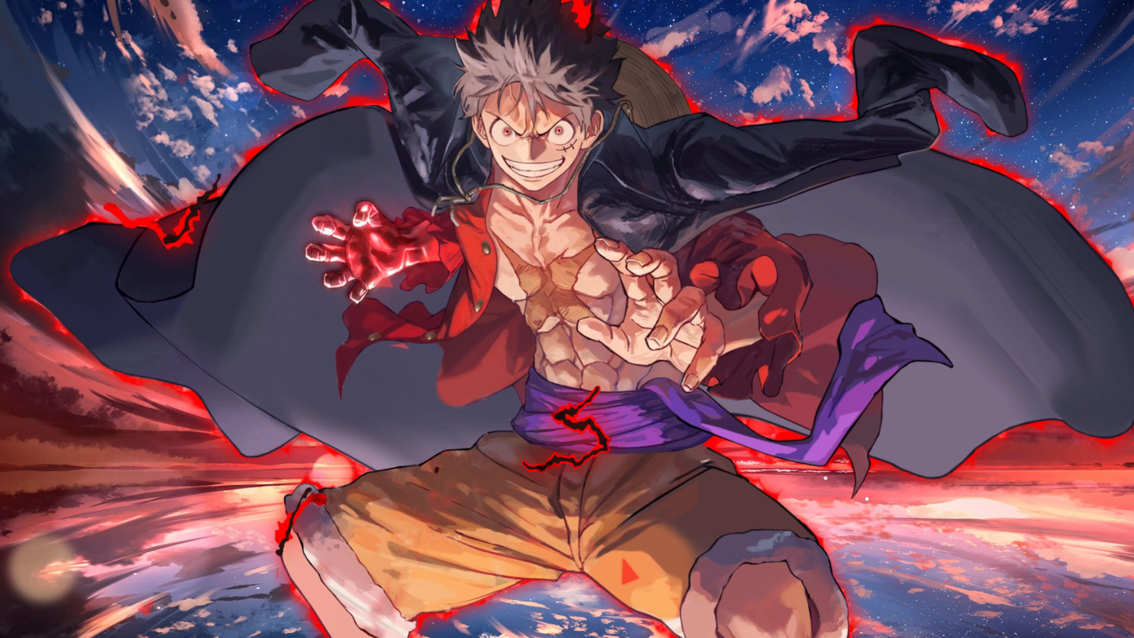3840x2160 Luffy Gear 4 (One Piece) Live Wallpaper