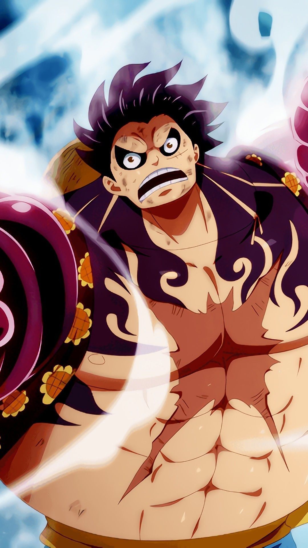 1080x1920 Luffy Gear 6 Wallpaper