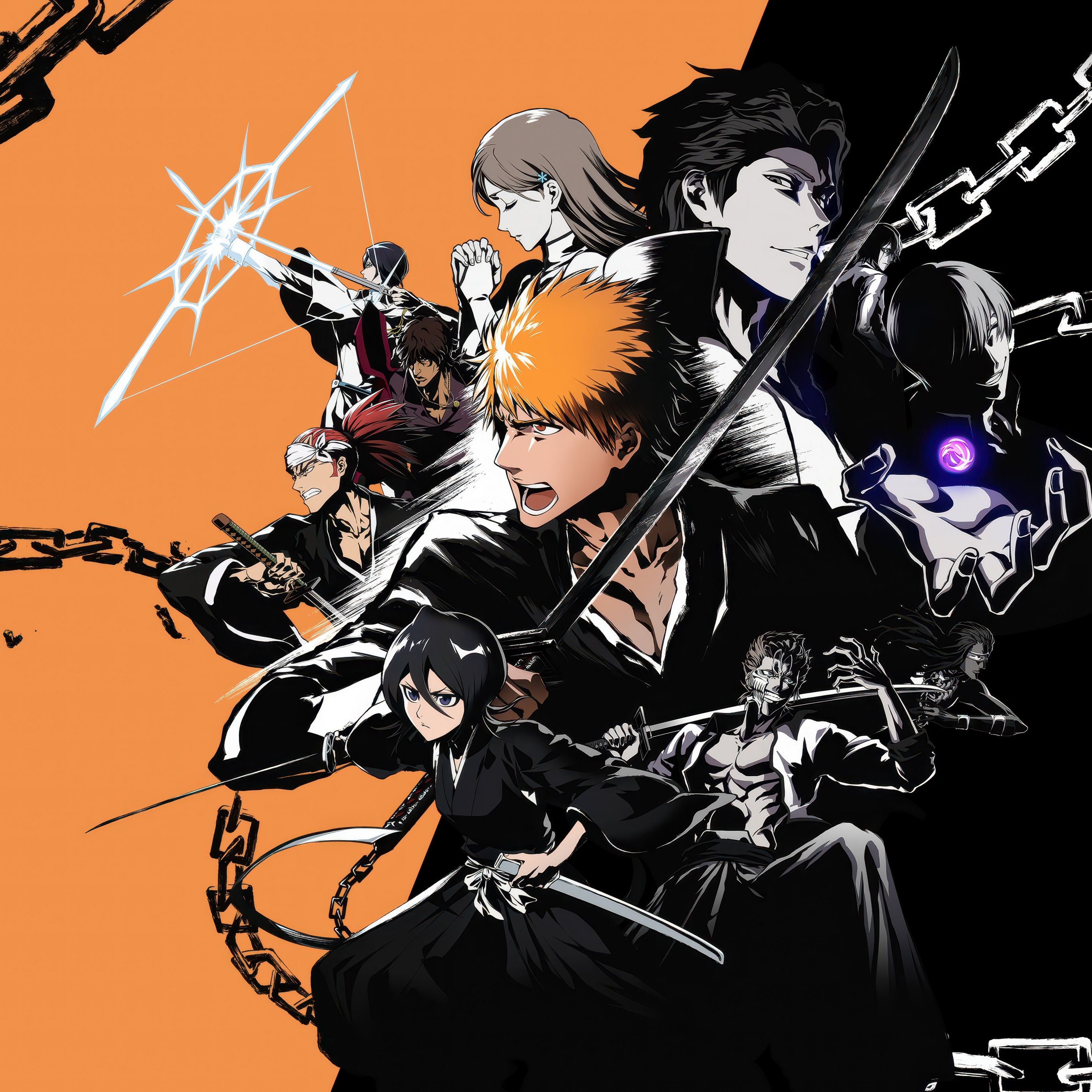 2732x2732 Bleach iPad Wallpaper