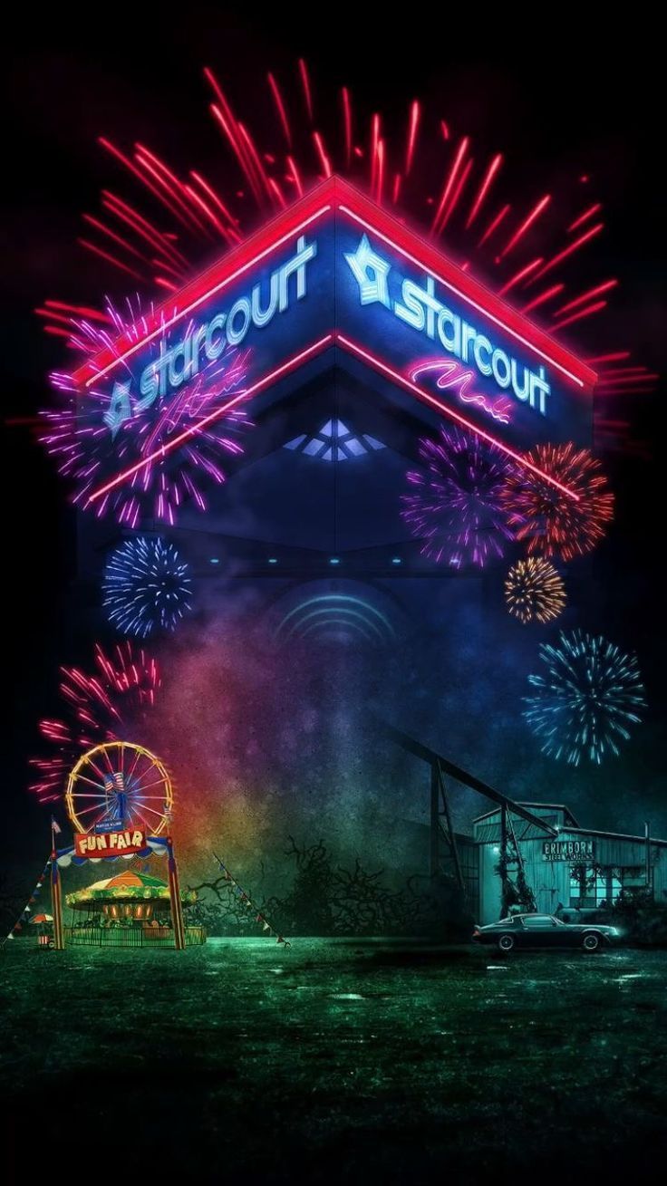 736x1309 What's your fav Stranger Things wallpaper?. Starcourt mall wallpaper, Stranger things scenery, Stranger things fireworks